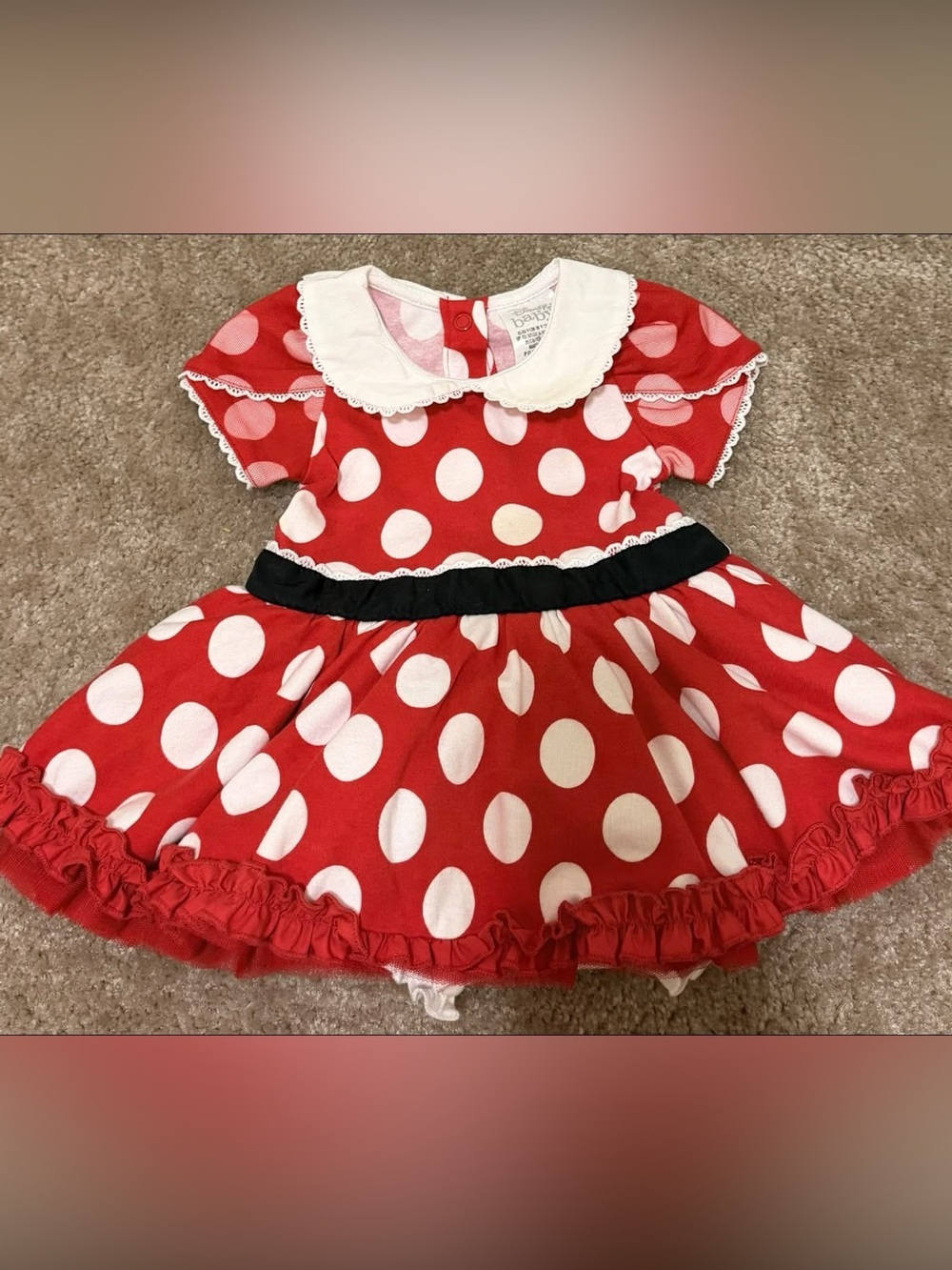 Disney Baby Minnie Mouse Dress 9/12 months